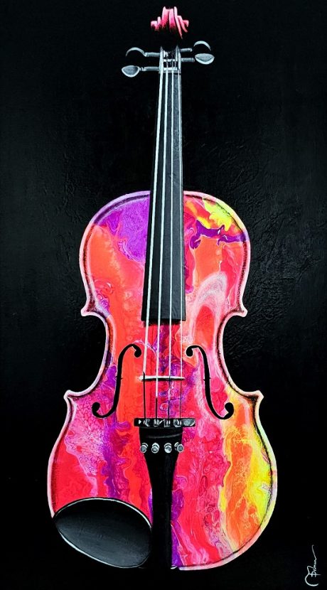 "Stradivarius VI" 2023 - 90cm x 50cm